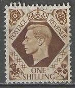 Groot-Brittannie 1937-1947 - Yvert 222 - Koning Georges (ST), Verzenden, Gestempeld