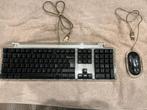 Apple Pro Keybord M7803 en Muis M5769 Vintage, Computers en Software, Toetsenborden, Ophalen of Verzenden, Gebruikt, Bedraad
