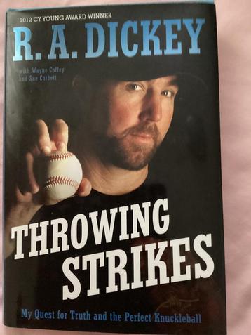 R.A.Dickey - THROWING STRIKES…. beschikbaar voor biedingen