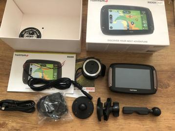 Tomtom Rider 450 World Lifemaps/Flits nieuwe 2025 Europe Map beschikbaar voor biedingen