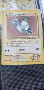 Lt. Surge's Magnemite - Gym Heroes, Ophalen of Verzenden, Zo goed als nieuw, Losse kaart