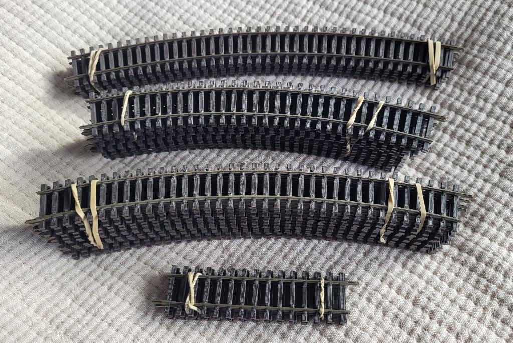 Pilz (nu Tillig H0 elite) H0 gelijkstroom rails pakket, Overige merken, Gelijkstroom, Nieuw, Rails