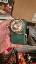 Vintage Zaklamp - Groen  niet werkend, Antiek en Kunst, Ophalen of Verzenden