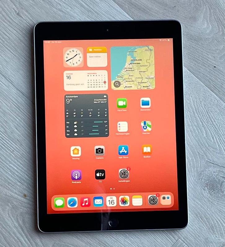 Ipad 6e generatie 128 gb, Computers en Software, Apple iPads, Gebruikt, Apple iPad, 10 inch, 128 GB, Zwart, Ophalen of Verzenden