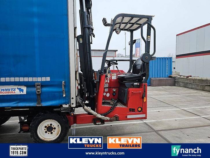 SCHMITZ HIAB MOFFET, Auto's, Vrachtwagens, Bedrijf, Te koop, Aanhangers en Opleggers, Diesel, Handgeschakeld, Overige kleuren