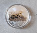 1 oz Lunar II zilver munt Year of the Mouse 2008 Australie, Ophalen of Verzenden, Zilver