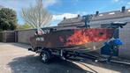 FishHawk400 & 40PK Mercury 65 draaiuren // bouwjaar 2025, Watersport en Boten, Ophalen, Aluminium, Zo goed als nieuw, 30 tot 50 pk