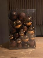 Luxe kerstballen set – bruin/goud mix (44 stuks), Diversen, Kerst, Ophalen of Verzenden, Nieuw
