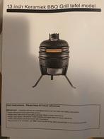 Nieuwe OWN 13 inch keramische BBQ grill tafel, Tuin en Terras, Houtskoolbarbecues, Ophalen, Nieuw