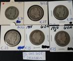 Halve dollar Amerika zilver, Postzegels en Munten, Verzenden, Noord-Amerika, Setje, Zilver