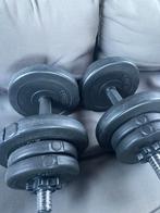 2x 2,5kg Verstelbare Dumbbells, Sport en Fitness, Fitnessmaterialen, Ophalen, Gebruikt, Armen, Dumbbell