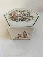 Regina Gouda dekseldoosje met kinderen gaaf, Antiek en Kunst, Antiek | Keramiek en Aardewerk, Ophalen of Verzenden