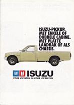 Brochure Isuzu Pickup 1988 NEDERLAND, Gelezen, Overige merken, Ophalen of Verzenden, Isuzu