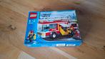 Lego Brandweerwagen 60002 Compleet, Kinderen en Baby's, Speelgoed | Duplo en Lego, Ophalen of Verzenden, Zo goed als nieuw, Complete set