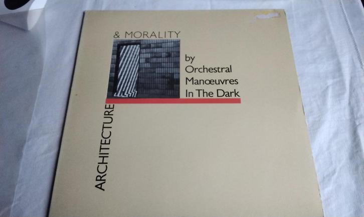 LP Orchestral Manoeuvres In The Dark Architecture & Morality, Cd's en Dvd's, Vinyl | Pop, Zo goed als nieuw, 1980 tot 2000, 12 inch