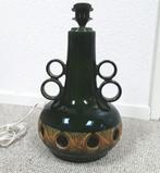 Prachtige vintage West Germany lampenvoet, groen, 35cm hoog, Huis en Inrichting, Lampen | Tafellampen, Ophalen of Verzenden, Zo goed als nieuw