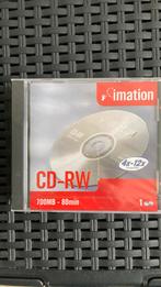 Nieuw in folie: CD-RW 700MB, Nieuw, Cd, Ophalen of Verzenden, Herschrijfbaar