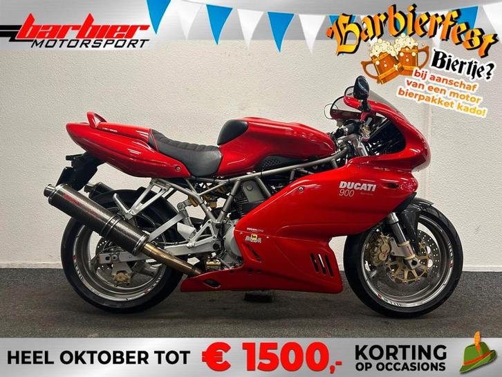 Ducati 900 SS (bj 2003), Motoren, Motoren | Ducati, Bedrijf, Sport, meer dan 35 kW, 2 cilinders, Motorrijbewijs A