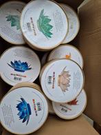 Lotus Kaarslichthouders, Nieuw, Ophalen of Verzenden, Crème, Kunststof