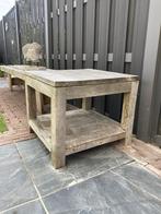 Teak houten bijzettafel, Ophalen, Gebruikt, Vierkant, Teakhout