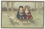 Prachtige kinderkaart van Ethel Parkinson, Ophalen of Verzenden, Voor 1920, Gelopen, Kinderen