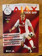 Ajax Kick Off Magazine - 6 November 2008, Ophalen of Verzenden, Zo goed als nieuw