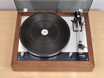 De Thorens TD-160 in nieuwe plint | inclusief Garantie  beschikbaar voor biedingen