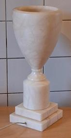 Albast tafellamp. ALABASTROS ALVERO.S.L. 43 cm  Ca '70., Huis en Inrichting, Ophalen, Zo goed als nieuw, Overige materialen, Minder dan 50 cm