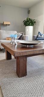 Massief eiken houten tafel - Oisterwijk Meubel, Ophalen, Gebruikt, Landelijk, Minder dan 50 cm