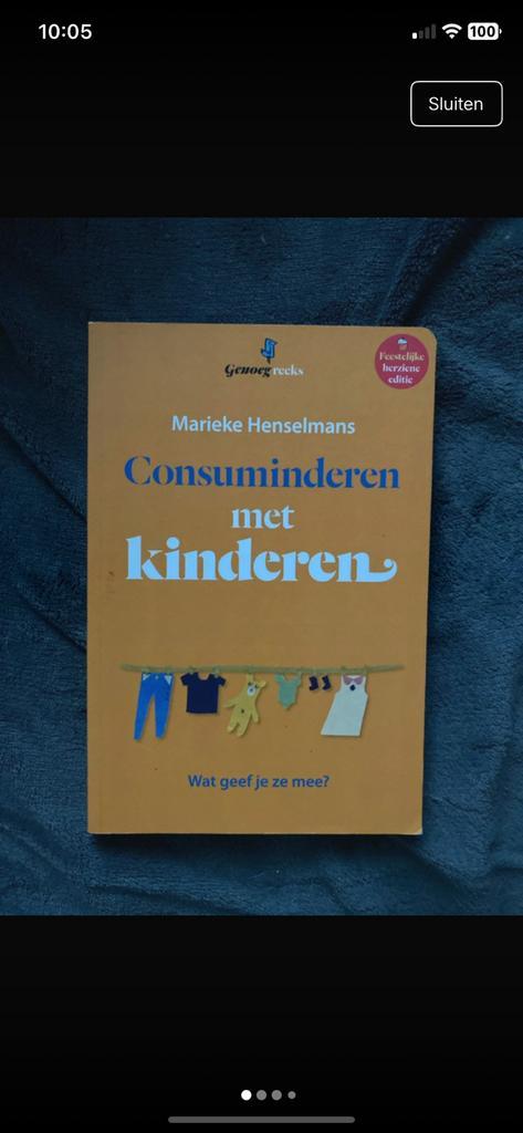 Marieke Henselmans - Consuminderen met kinderen, Boeken, Mode, Zo goed als nieuw, Mode algemeen, Ophalen of Verzenden