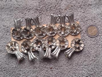 Vintage Kerstboom Knijpers voor Kaarsjes (12 stuks) beschikbaar voor biedingen