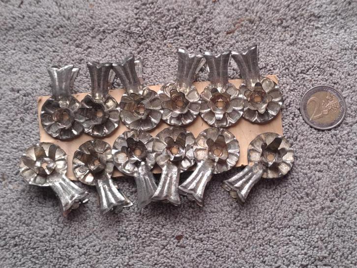 Vintage Kerstboom Knijpers voor Kaarsjes (12 stuks), Huis en Inrichting, Woonaccessoires | Kandelaars en Kaarsen, Gebruikt, Minder dan 25 cm