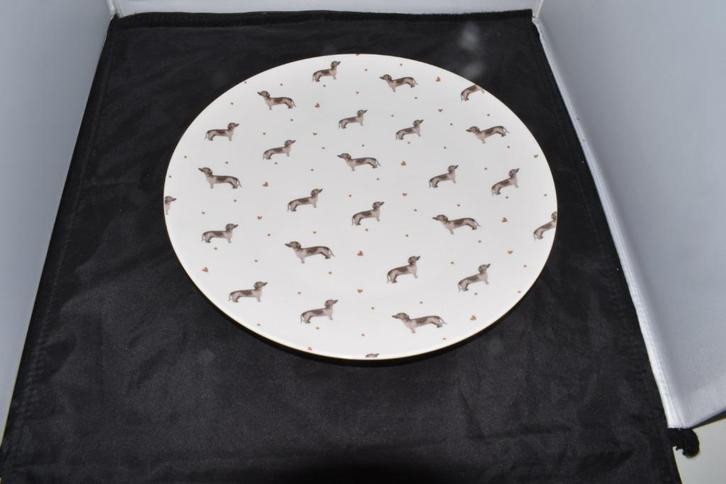 Dinerborden Teckel Clayre & Eef servies, Huis en Inrichting, Keuken | Servies, Nieuw, Bord(en), Overige stijlen, Overige materialen