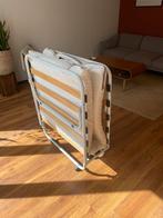 Opklapbed logeerbed strecher, Ophalen, Eenpersoons, 190 cm of minder, Zo goed als nieuw