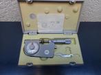 Carl Zeiss Schotel micrometer met klok en micron aflezing, Doe-het-zelf en Verbouw, Meetapparatuur, Ophalen of Verzenden, Gebruikt