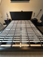 IKEA malm bed 160x200cm with 4 drawers, Ophalen, Gebruikt, Zwart, Tweepersoons