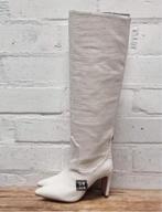 JOSH V - Mooie offwhite laarzen maat 36 - Nieuw €200 - JOSHV, Hoge laarzen, Wit, Nieuw, Ophalen of Verzenden
