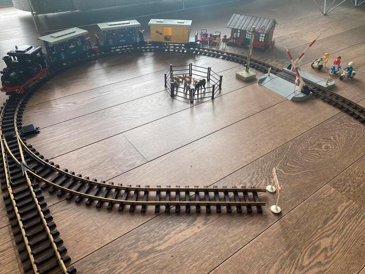 playmobil,LGB elektrische treinl, Kinderen en Baby's, Speelgoed | Playmobil, Gebruikt, Complete set, Ophalen