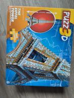 3 d puzzel Eiffeltoren 3d kerstvakantie, Ophalen of Verzenden, Minder dan 500 stukjes, Gebruikt, Rubik's of 3D-puzzel