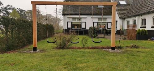 * solide Douglas schommel voor 3 personen of maatwerk *, Kinderen en Baby's, Speelgoed | Buiten | Speeltoestellen, Nieuw, Glijbaan