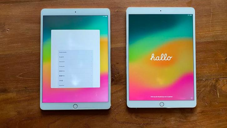 2x iPad Pro 10.5 met 512 Gb, Computers en Software, Apple iPads, Gebruikt, Apple iPad Pro, Wi-Fi, 10 inch, 512 GB, Goud, Ophalen of Verzenden