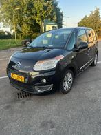 Citroën C3 Picasso 1.6 VTI 2009 Zwart, Auto's, Voorwielaandrijving, 65 €/maand, Stof, Zwart