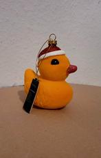 Kerstmis Badeend Suede glitters decoratie, Diversen, Kerst, Ophalen of Verzenden, Nieuw