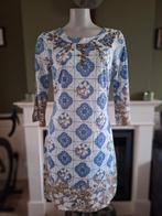 K-Design K design tegel look jurk L gratis verz in NL, K-design, Verzenden, Wit, Maat 42/44 (L)