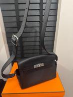Hermes Kelly Messenger PM Noir, Zwart, Nieuw, Ophalen of Verzenden, Leer