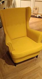 Gele ikea fauteuil met oren, Huis en Inrichting, Fauteuils, Ophalen, Klassiek, 75 tot 100 cm, Zo goed als nieuw