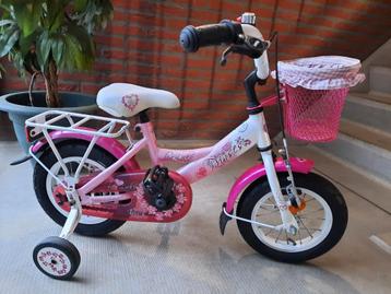 Loekie Love Prinses 12 inch meisjesfiets.