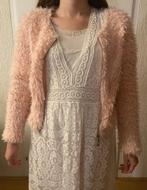 Mooi lichtroze, fluffy vest, Ophalen of Verzenden, Zo goed als nieuw, Maat 36 (S), Roze