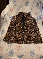 Blazer panter print, Ophalen of Verzenden, Gedragen, Maat 36 (S), Bruin