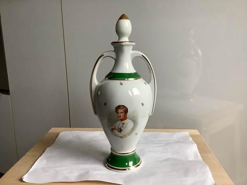 Porselein karaf Deshoulières Napoleon II stopfles likeur, Antiek en Kunst, Curiosa en Brocante, Ophalen of Verzenden